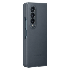 Samsung Leather Cover For Galaxy Z Fold4 - Grey/Green