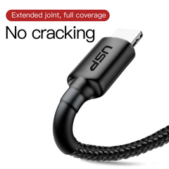 USP Boost Up Lightning to USB-A Cable 0.2m - Black