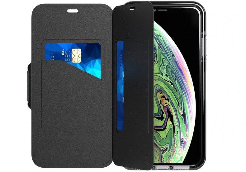 Tech21 Evo Wallet Case for iPhone Xs Max - Black