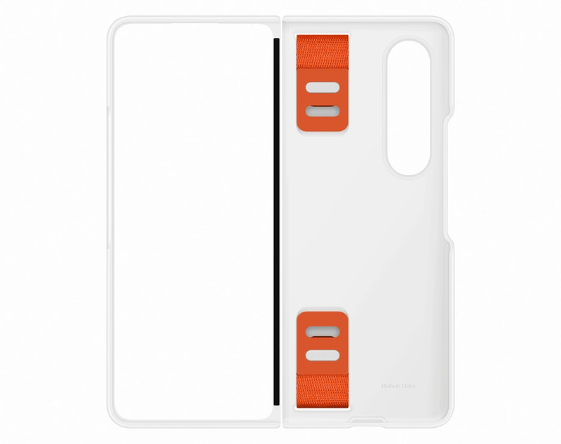 Samsung Silicone Grip Cover For Galaxy Z Fold4 - White