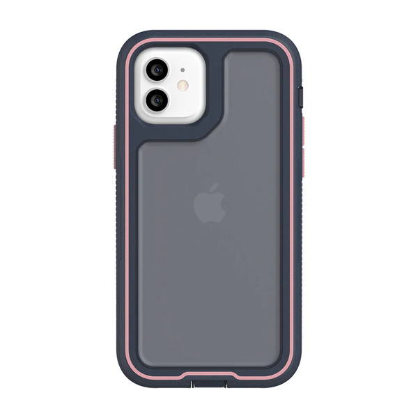 Survivor Extreme Case For Apple iPhone 12/12 Pro - Navy/Rose