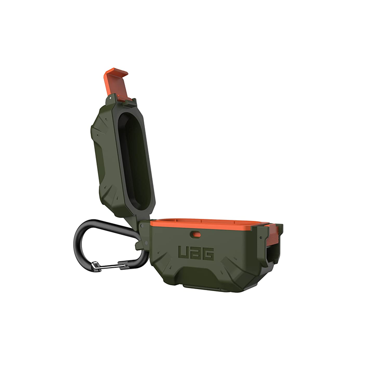 UAG Pathfinder Case For Apple Airpods Gen 3 - Olive/Orange