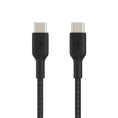 Belkin BoostCharge Braided USB-C to USB-C Cable (1M) - Black