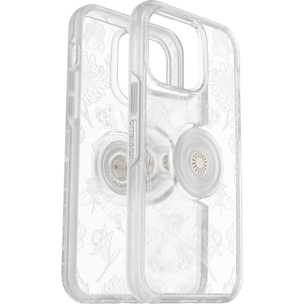 OtterBox Otter+Pop Symmetry Case For Apple iPhone 14 Pro Max-Clear