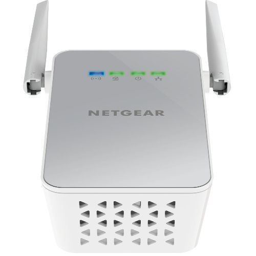 Netgear PLW1000 Powerline 1000 + WiFi Range Extender - White