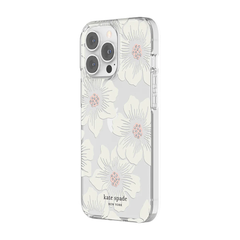 KSNY Protective HS Case For iPhone 13 Pro - Hollyhock Floral Clear