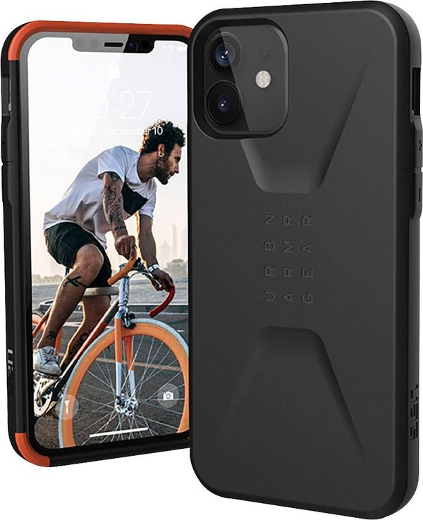 UAG Civilian Series Case For Apple iPhone 12 Mini - Black