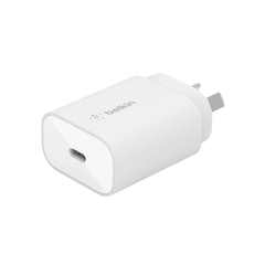 Belkin BOOSTUP 25W PPS Wall Charger With USB-C PD - White