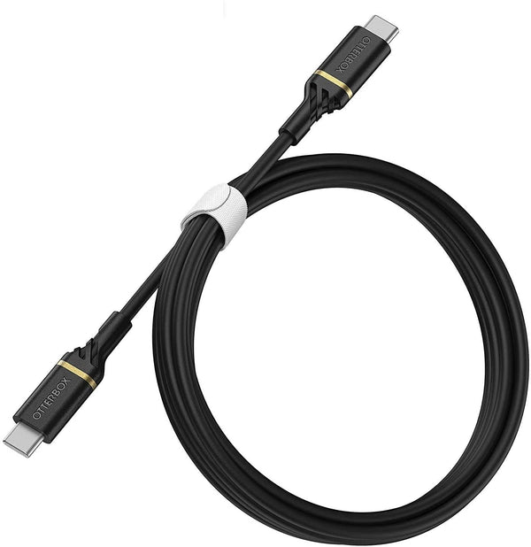 OtterBox USB-C to USB-C Fast Charge Cable 2M - Black