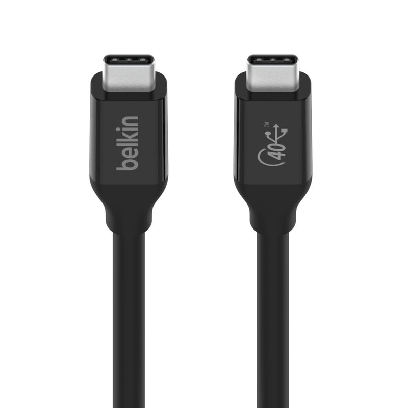 Belkin Connect USB4 USB-C Cable (0.8M) - Black