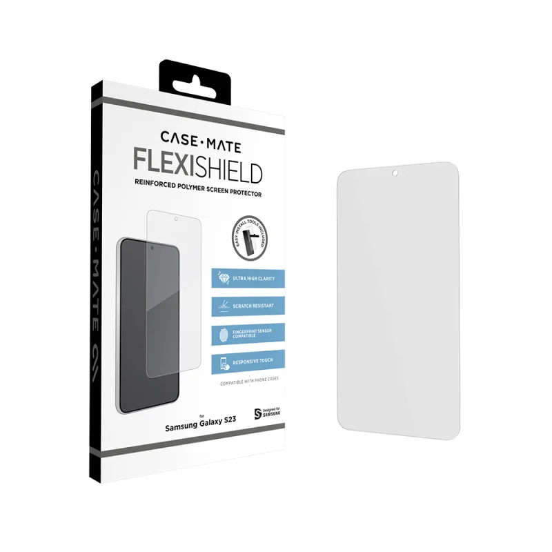 Case-Mate FlexiShield Screen Protector For Samsung Galaxy S23