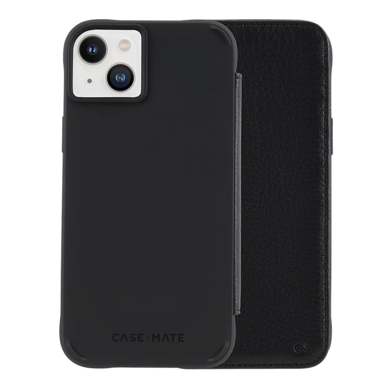 Case-Mate Wallet Folio MagSafe Case For iPhone 14 Plus - Black