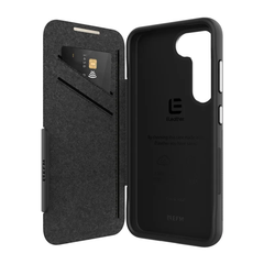 EFM Monaco Case For Samsung Galaxy S23+ - Black/Space Grey