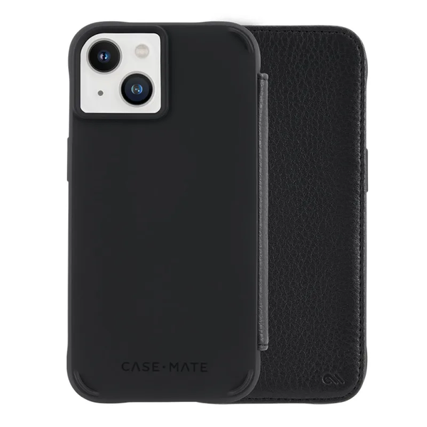 Case-Mate Wallet Folio MagSafe Case For iPhone 14 - Black