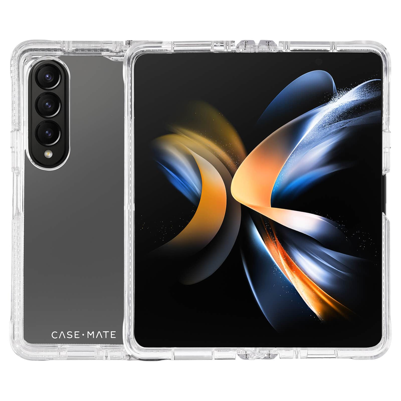 Case-Mate Tough Plus Case For Samsung Galaxy Z Fold4 - Clear