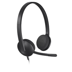 Logitech H340 USB Headset - Black