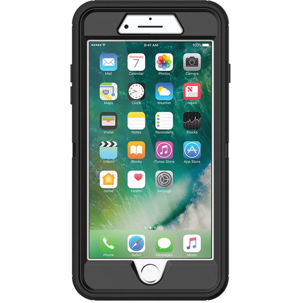 OtterBox Defender Case For Apple iPhone 8 Plus/7 Plus - Black