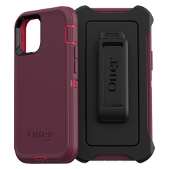 OtterBox Defender Case For Apple iPhone 12 Mini - Red Purple