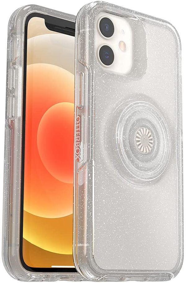 OtterBox Otter+Pop Symmetry Case For Apple iPhone 12 Mini- (Clear)