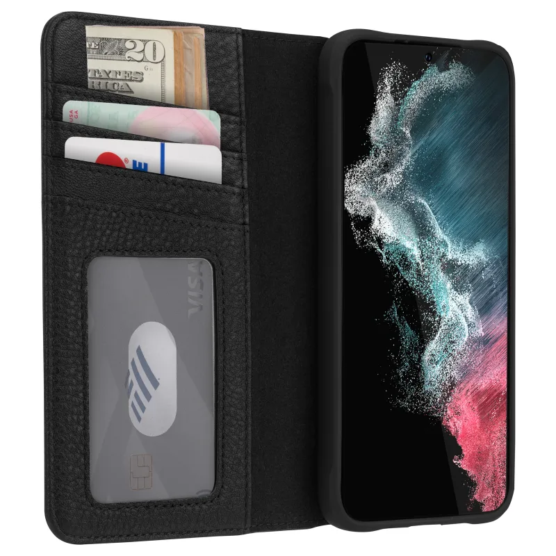 Case-Mate Wallet Folio Case For Samsung Galaxy S23+ - Black