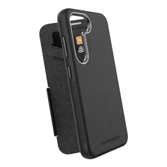 EFM Monaco Case For Samsung Galaxy S23+ - Black/Space Grey