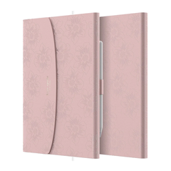 KSNY Envelope Folio Case For iPad 10.2"- Hollyhock/Pale Vellum