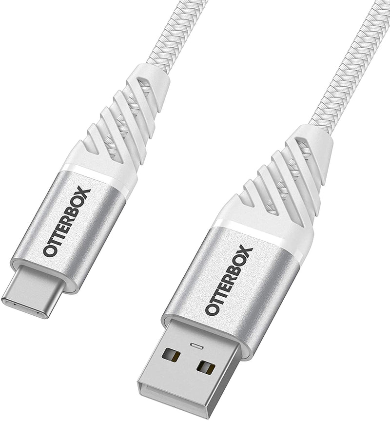 OtterBox Premium Cable USB-C to USB-A 1m - Cloud White