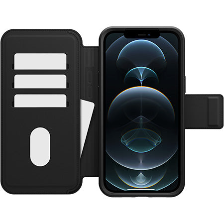 OtterBox Folio MagSafe Case For iPhone 12 Pro Max - Shadow Black