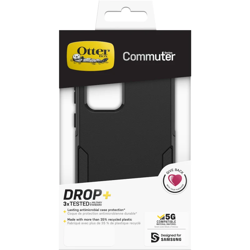 OtterBox Commuter Case For Samsung Galaxy S22 Ultra - Black