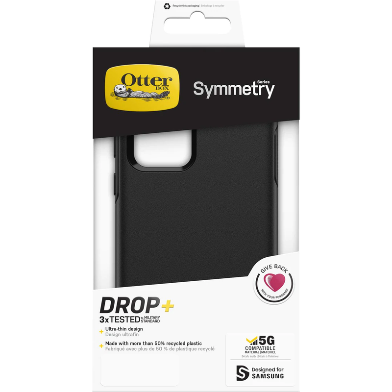 OtterBox Symmetry Case For Samsung Galaxy S22 Ultra - Black