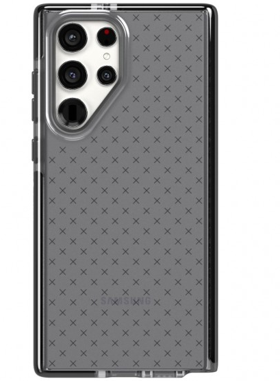 Tech21 EvoCheck Case for Galaxy S22 Ultra - Smokey Black