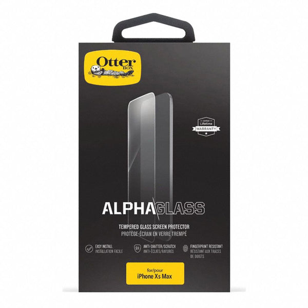 OtterBox Alpha Glass Screen Protector For iPhone XS Max - Clear