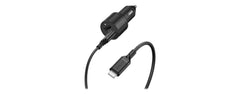 OtterBox USB-C to USB-A Car Charging Kit 24W - Black