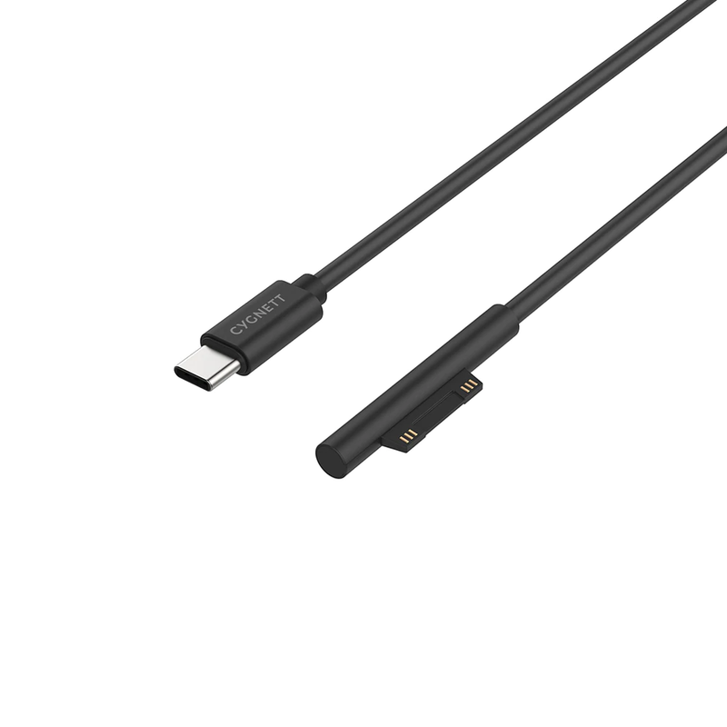 Cygnett USB-C to Microsoft Surface Cable 2m - Black