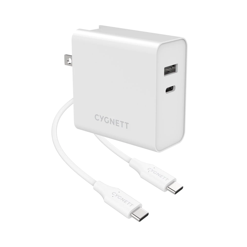 Cygnett PowerPlus Dual Wall Charger 60W - White