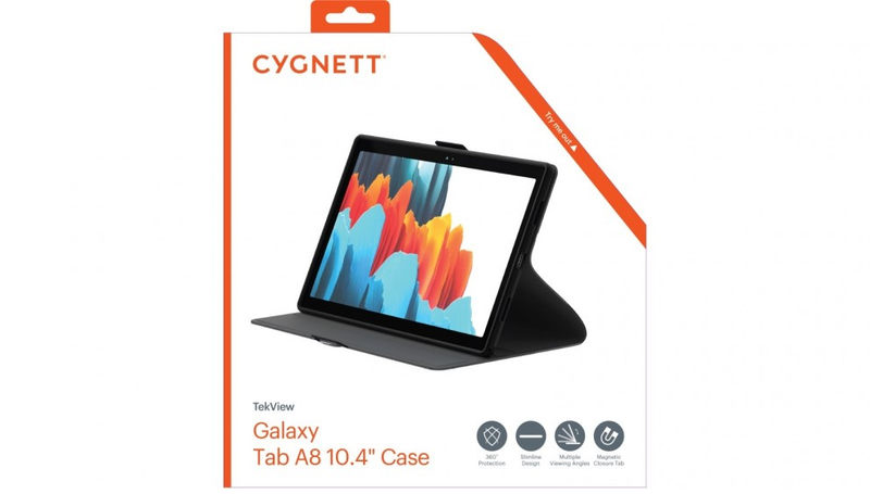 Cygnett TekView Case For Samsung Tab A8 (10.5") - Black