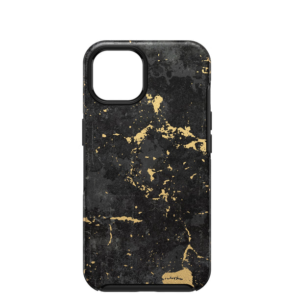 OtterBox Symmetry Case For iPhone 13 - Enigma Graphic (Black/Gold)
