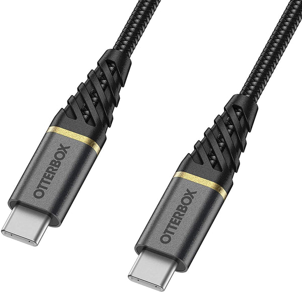 OtterBox Fast Charge Premium Cable USB-C to USB-C 1M - Black