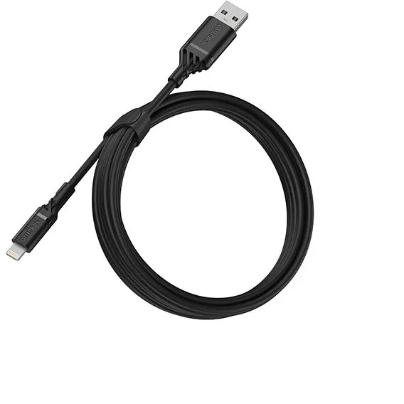 OtterBox Lightning to USB-A Cable 2M - Black