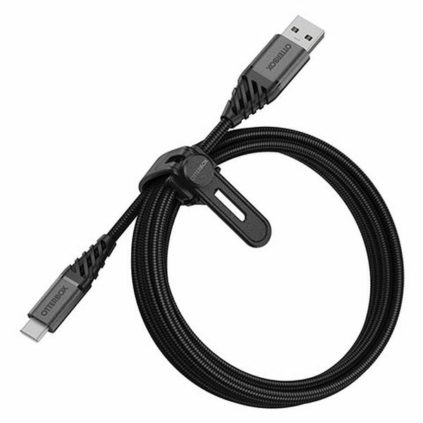 OtterBox Premium Cable USB-C to USB-A 2M - Dark Ash Black