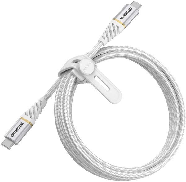 OtterBox Fast Charging Cable USB-C to USB-C 2M - Cloud Sky White