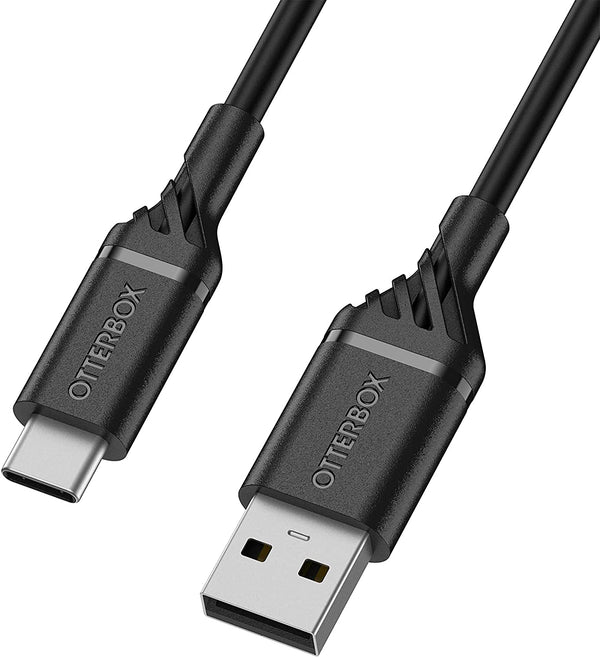 OtterBox Standard USB-C to USB-A Cable (2M) - Black