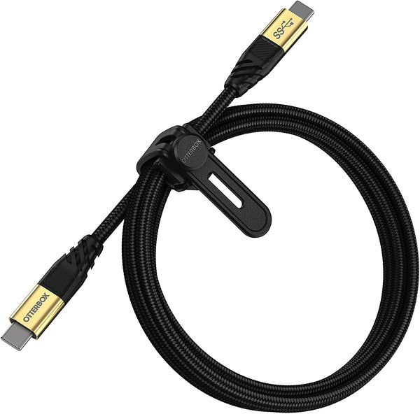 OtterBox USB-C to USB-C 3.2 Gen 1 Cable (1.8M) - Black Shimmer