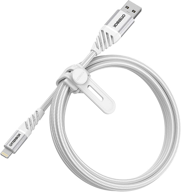 OtterBox Premium Cable Lightning to USB-A (1m) - Cloud White