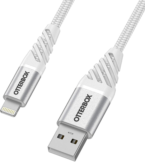 OtterBox Premium Cable Lightning to USB-A (1m) - Cloud White