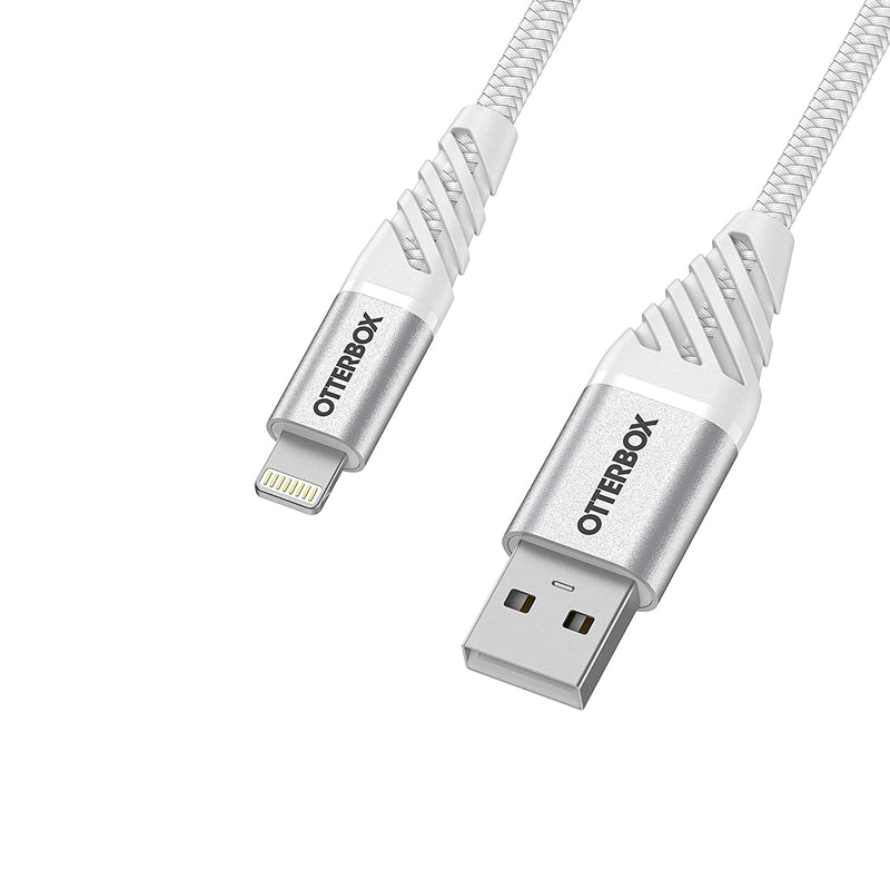 OtterBox Premium Lightning to USB-A Cable (2m) - White