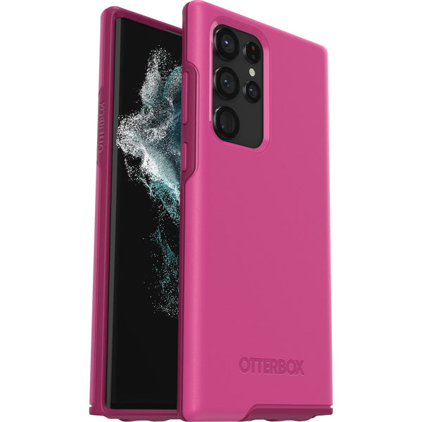 OtterBox Symmetry Case For Galaxy S22 Ultra - Renaissance Pink