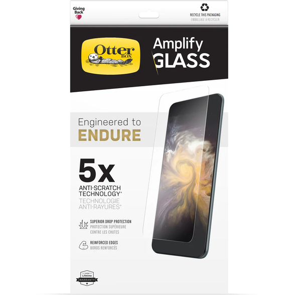 OtterBox Amplify Glass Screen Protector For iPhone Xs Max - Clear