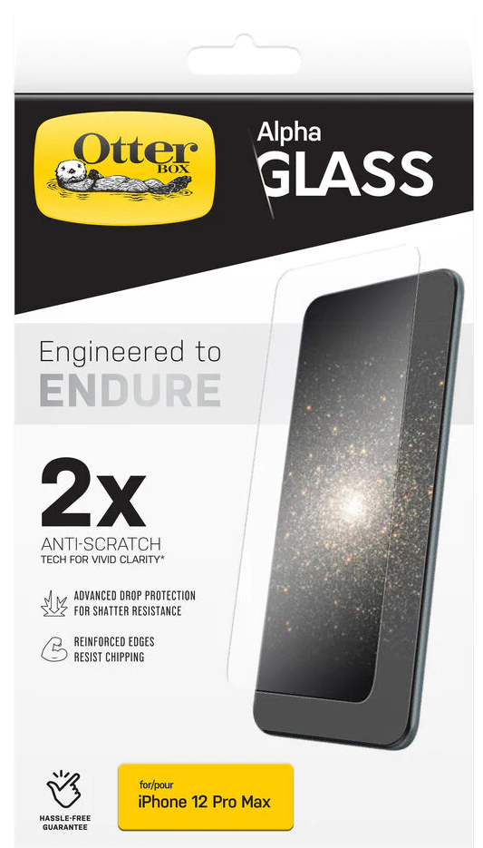 OtterBox Alpha Glass Screen Protector For Apple iPhone 12 Pro Max