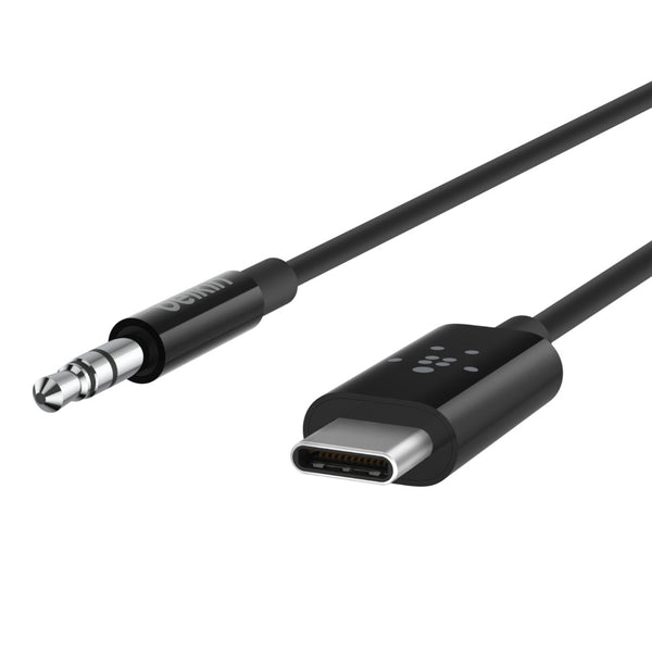 Belkin RockStar 3.5mm Audio Cable with USB-C Connector (0.9M)